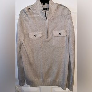 APT 9 tan/cream men’s sweater size large